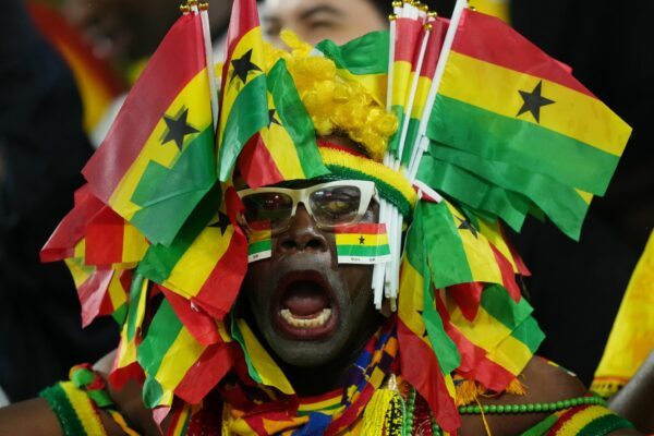 Wichtig sind die drei Punkte - Ghana feiert den Sieg über Panama