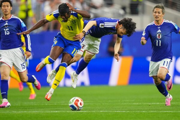 Schweden und Japan lieferten sich ein hart umkämpftes WM-Spiel.
