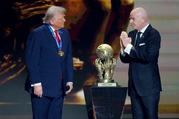 Gibt es schon in zwölf Jahren die nächste Fußball-WM in den USA? (Archivbild)