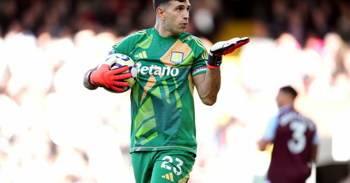 Der Einsatz von Argentiniens Torwart Emiliano Martínez gegen Algerien ist noch offen. (Archivfoto)