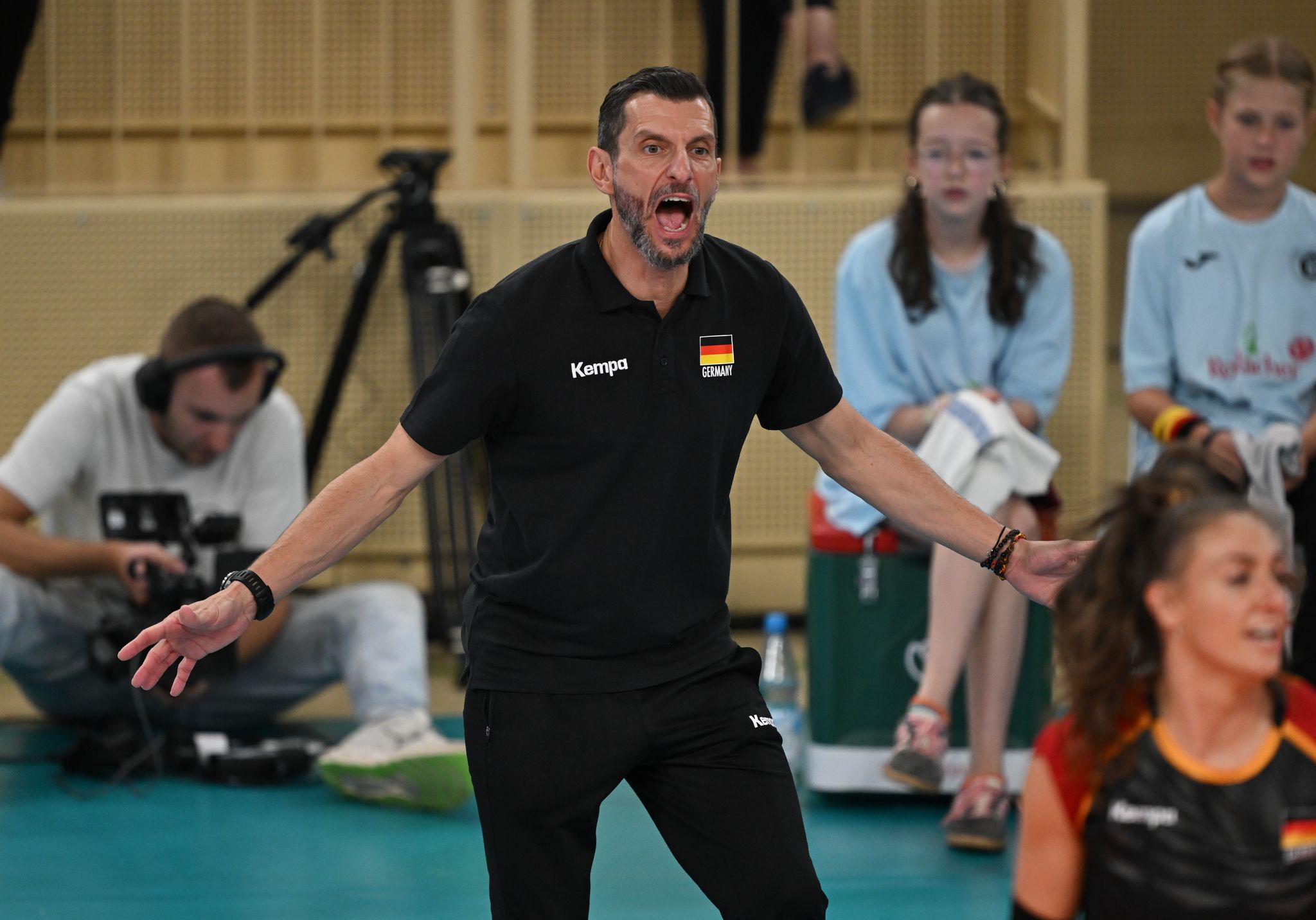 Cheftrainer Giulio Bregoli sieht einen guten Auftritt seines Teams. (Archivbild)
