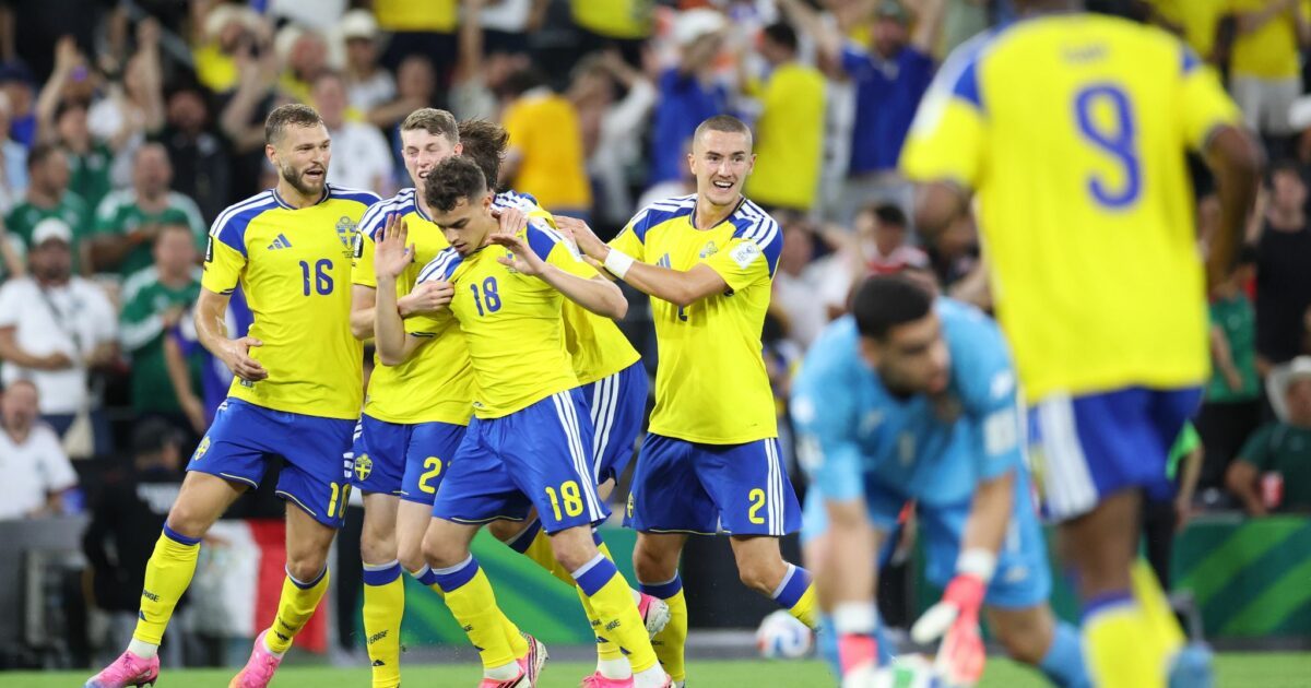 Yasin Ayari ließ Schweden schon früh jubeln.