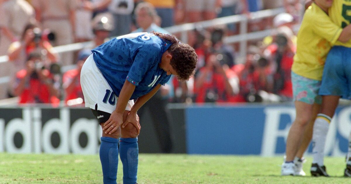 Roberto Baggio verschoss 1994 den entscheidenden Elfmeter im WM-Finale. (Archivbild)