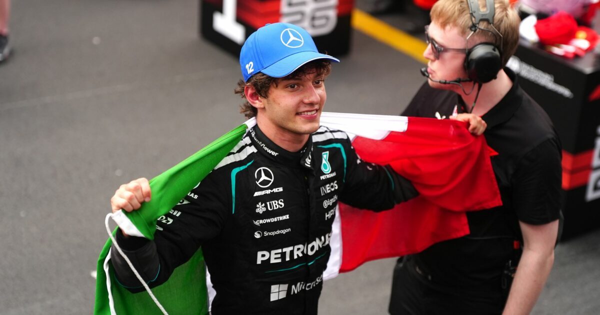 Kimi Antonelli hat fünf der bisherigen sieben Formel-1-Rennen gewonnen. (Archivbild)