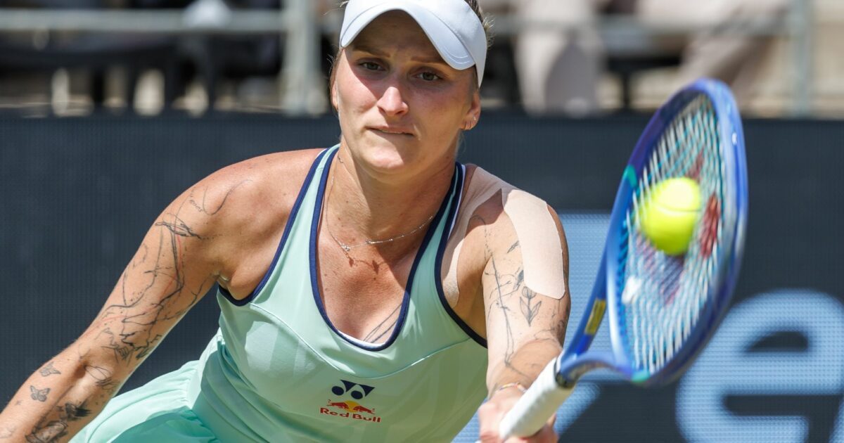 Marketa Vondrousova wurde für einen verpassten Dopingtest für vier Jahre gesperrt. (Archivbild)