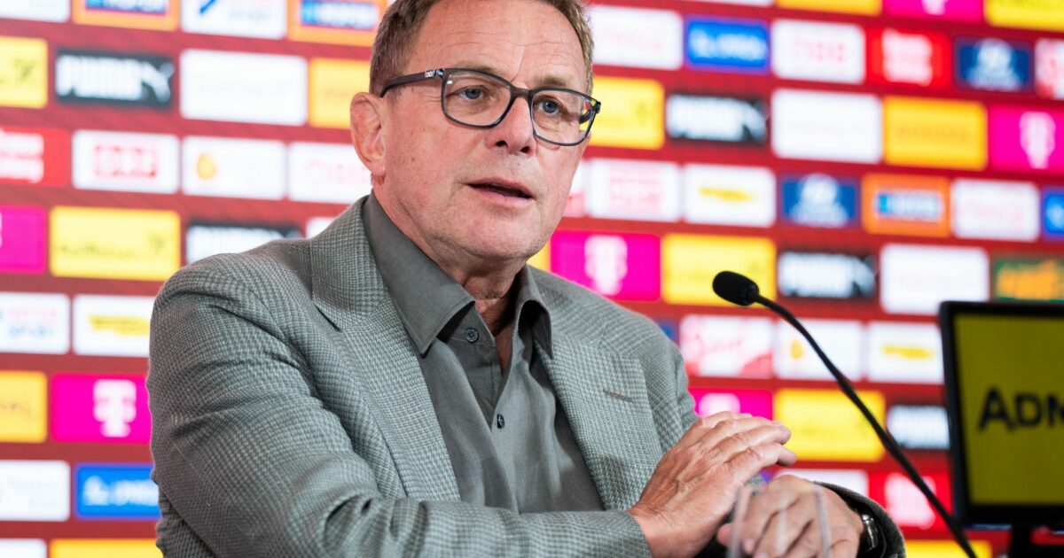 Österreichs Nationaltrainer Ralf Rangnick hat einem Bericht zufolge der AC Mailand abgesagt. (Archivbild)