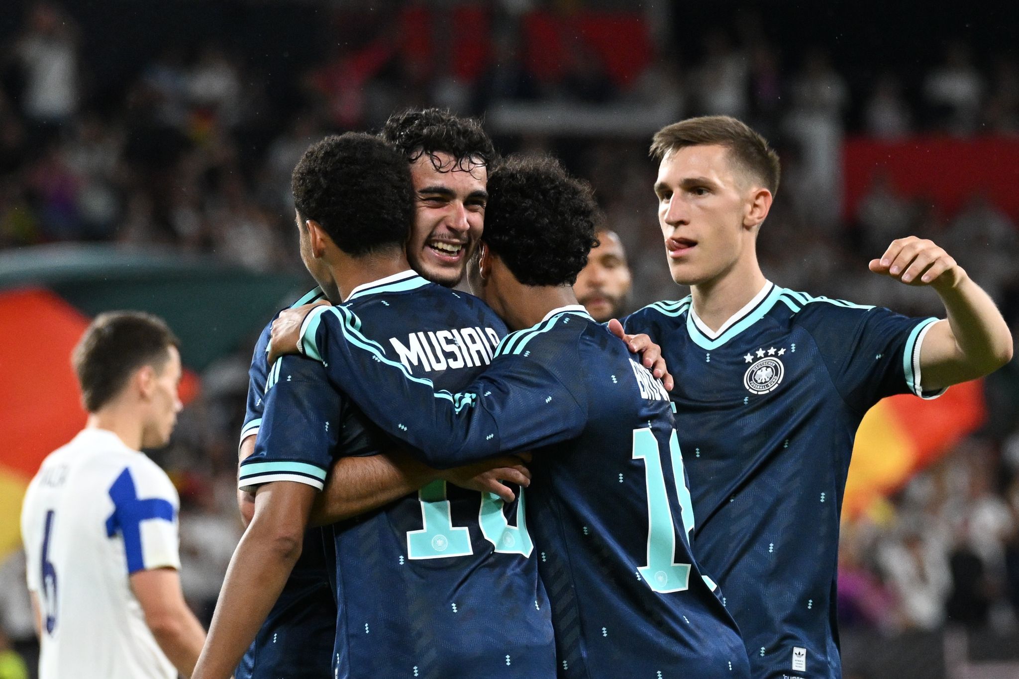 In den blauen Triktos muss Deutschland in der WM-Vorrunde nur einmal spielen.