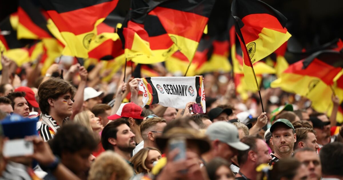 Deutsche Fans beim WM-Spiel der DFB-Elf in Houston. (Archivbild)