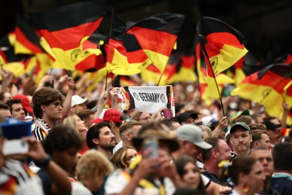 Deutsche Fans beim WM-Spiel der DFB-Elf in Houston. (Archivbild)