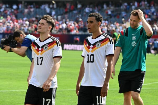 Noch Luft nach oben: Florian Wirtz und Jamal Musiala nach der WM-Generalprobe in Chicago. (Archivbild)
