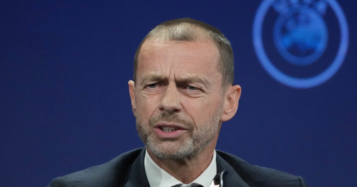 Erntet Kritik: Aleksander Ceferin. (Archivbild)