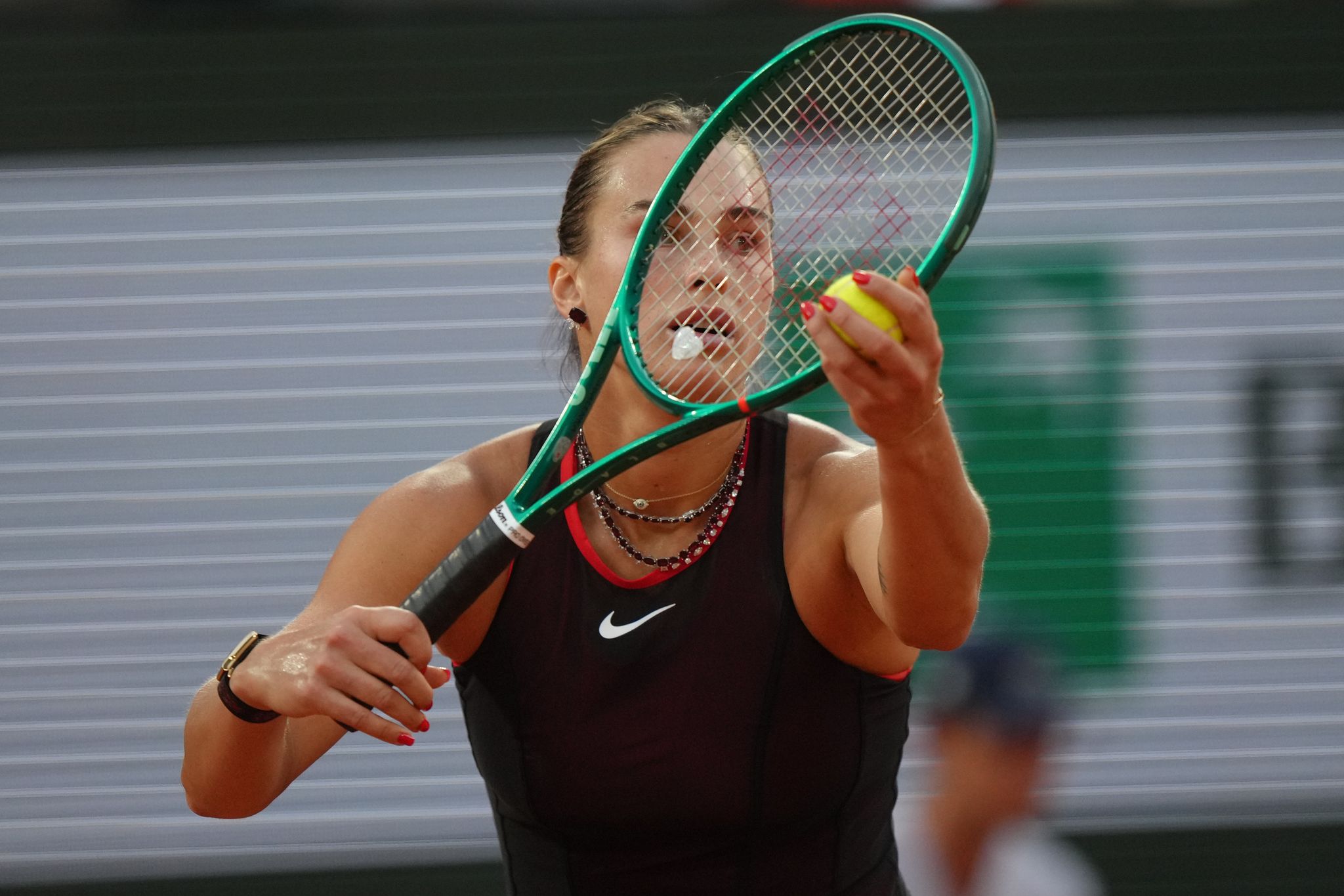 Aryna Sabalenka war gegen Osaka hochkonzentriert.