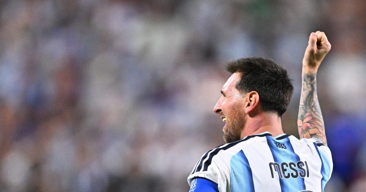Lionel Messi wird weltweit gefeiert.