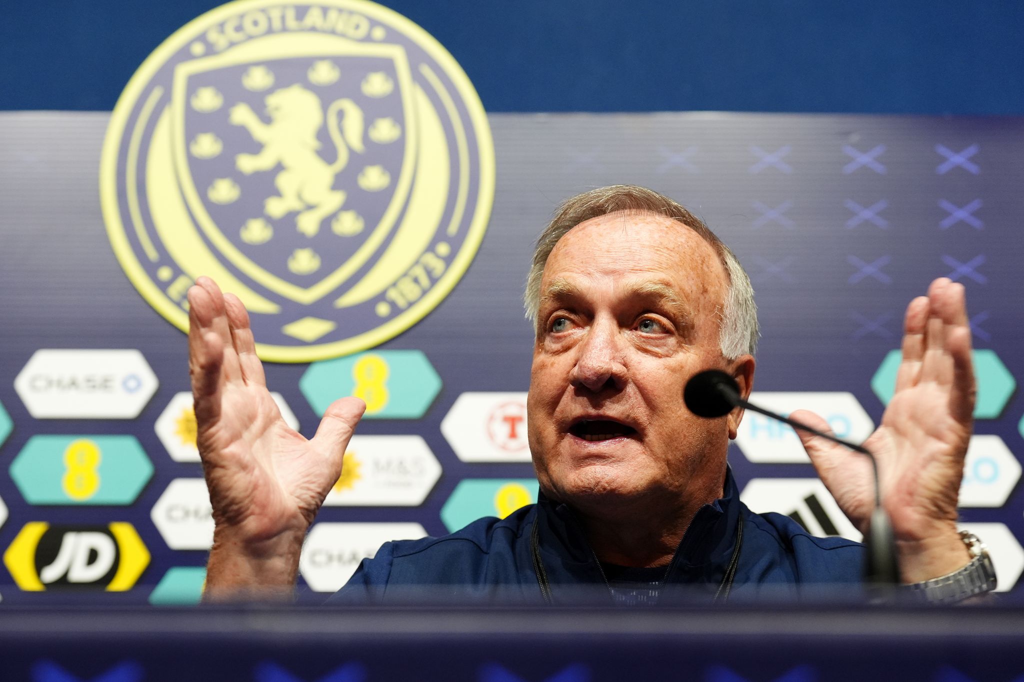 Dick Advocaat ist mit 78 Jahren der älteste Trainer bei der WM. (Archivbild)