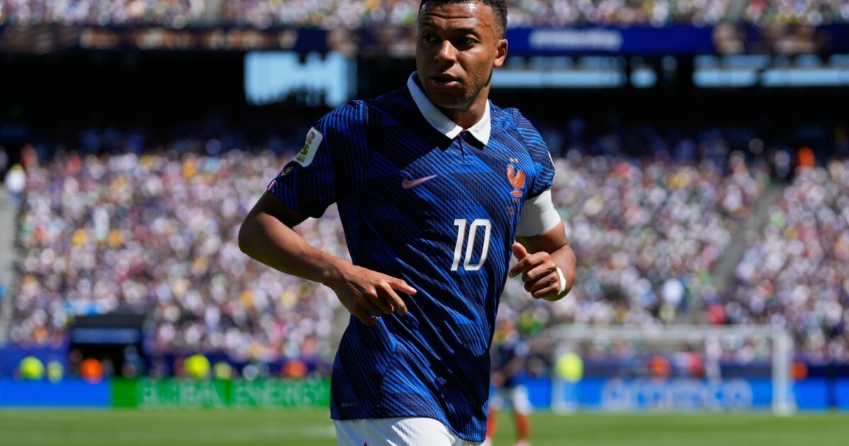 Kylian Mbappé traf bei Frankreichs Auftaktsieg doppelt. (Archivbild)