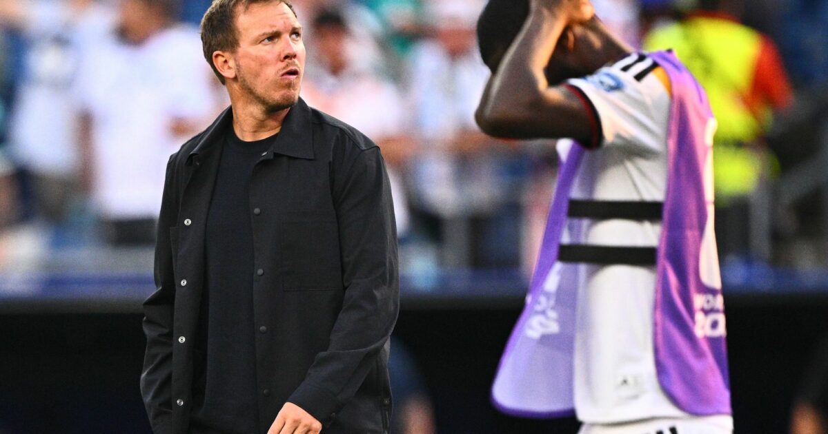 Nagelsmann ist nach dem Aus gegen Paraguay bedient.