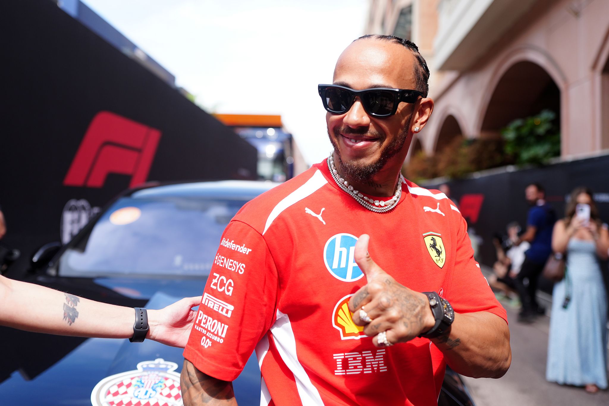 Hofft auf seinen ersten Ferrari-Sieg: Lewis Hamilton.
