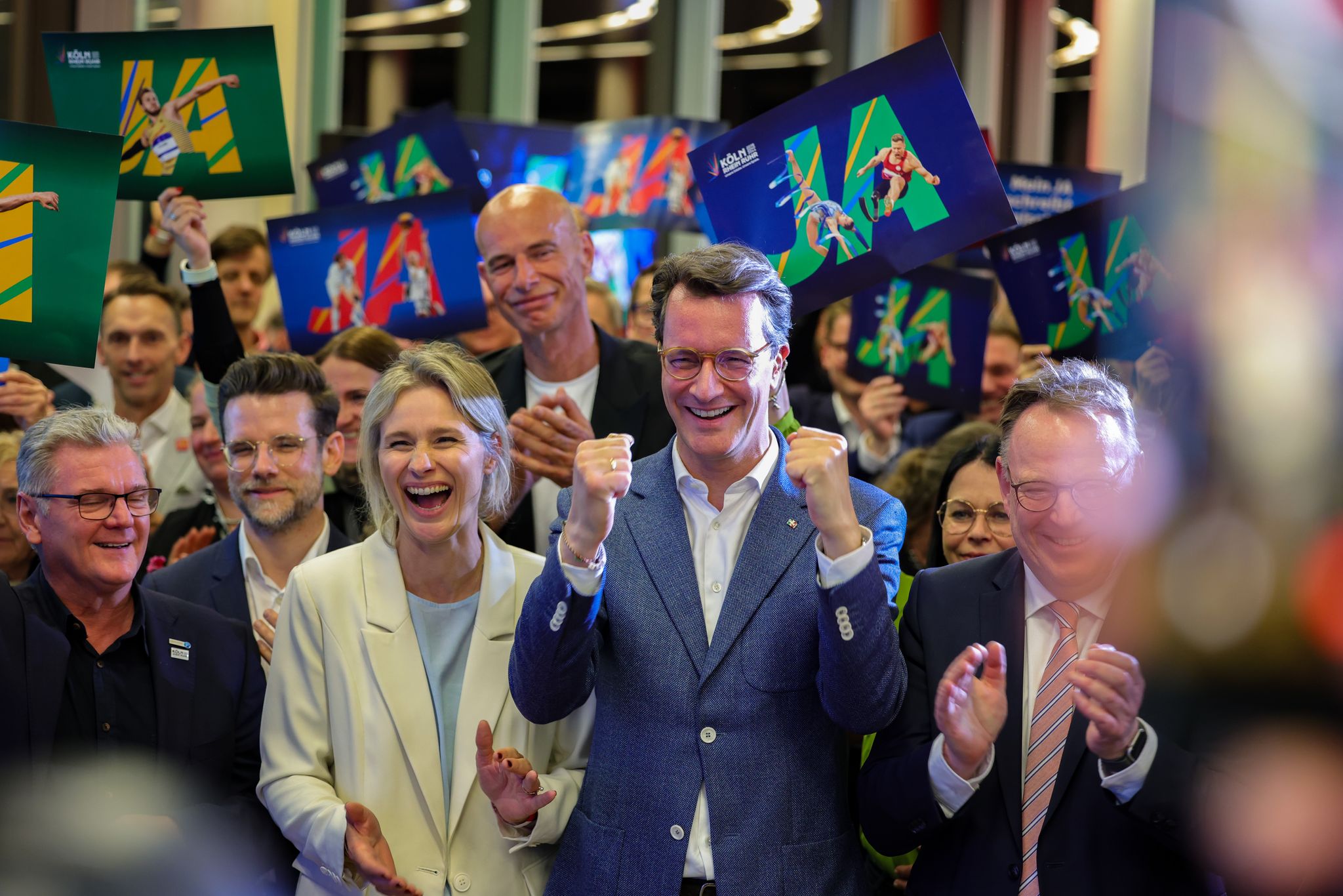 Hendrik Wüst will Olympische Spiele in NRW. (Archivbild)