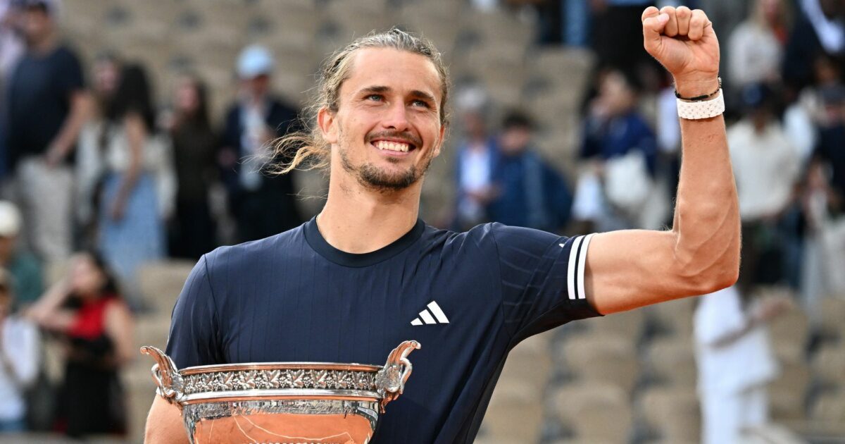 Alexander Zverev will auch in Wimbledon weit kommen. (Archivbild)