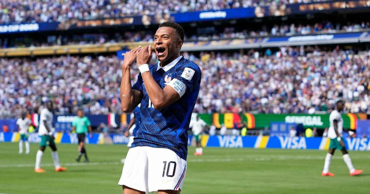 Der Topstar unter den vielen Stars der Franzosen: Kylian Mbappé.
