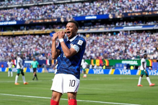 Der Topstar unter den vielen Stars der Franzosen: Kylian Mbappé.
