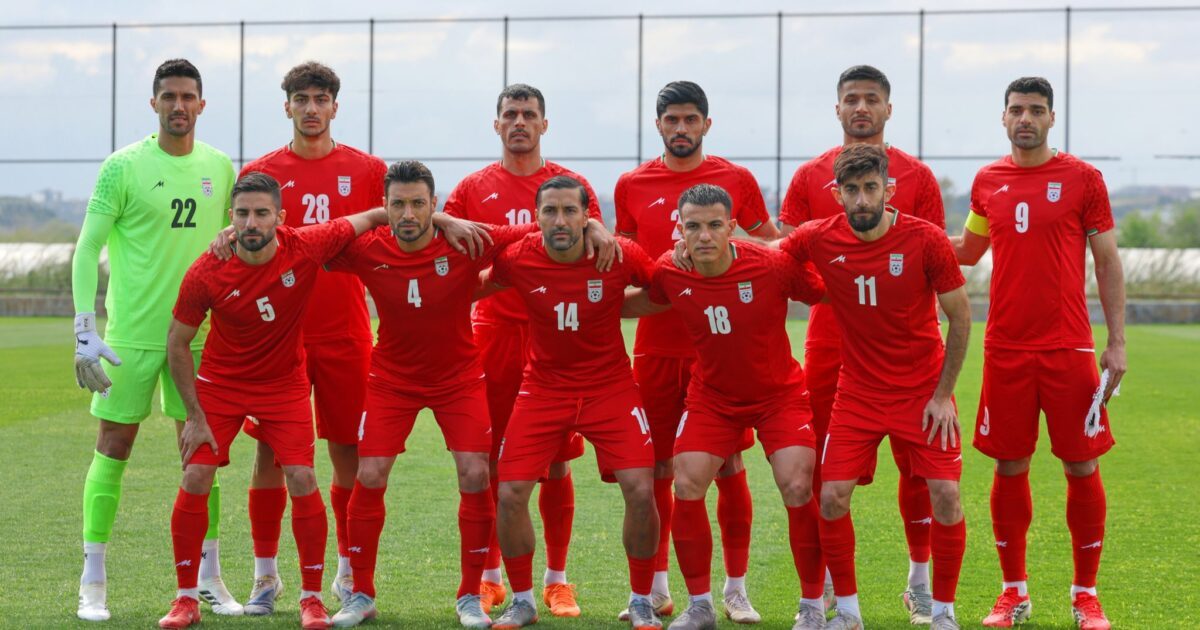 Die Nationalmannschaft des Iran. (Archivbild)