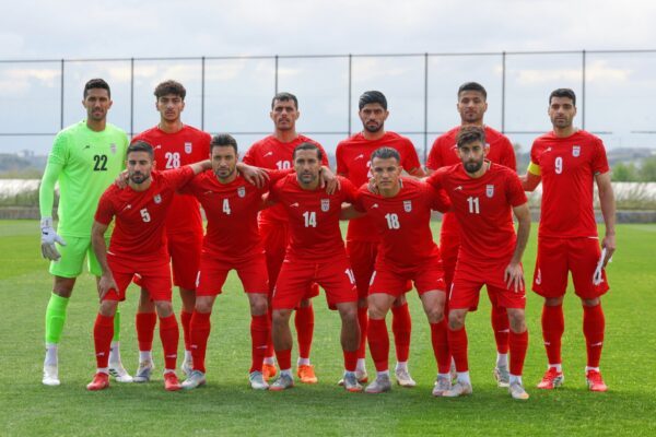 Die Nationalmannschaft des Iran. (Archivbild)