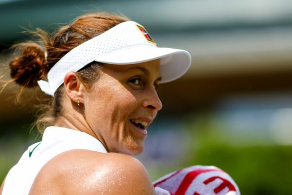 Tatjana Maria freut sich in Wimbledon auf ihre Zweitrunden-Partie.