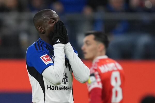 Jean-Luc Dompé vom Hamburger SV hat nach seiner Alkoholfahrt einen Strafbefehl erhalten. (Archivbild)