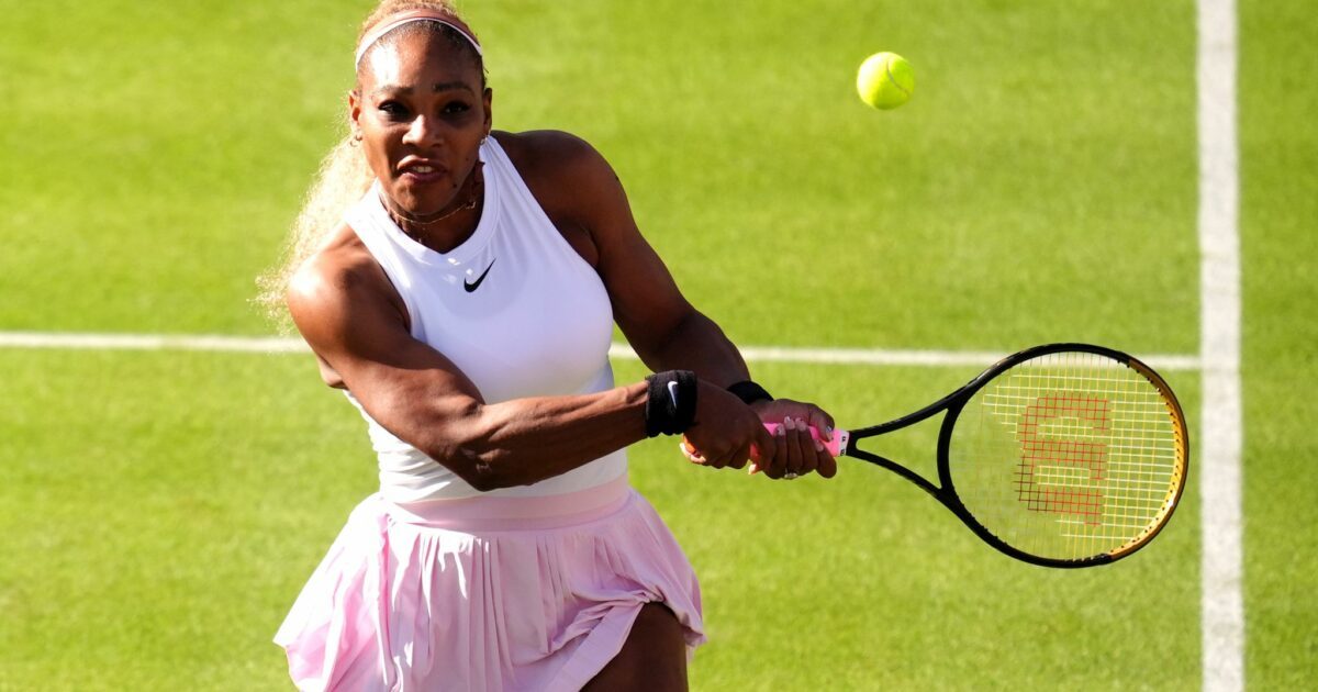 Serena Williams bereitet sich auf ihren Doppel-Auftritt in Berlin vor. (Archivbild)