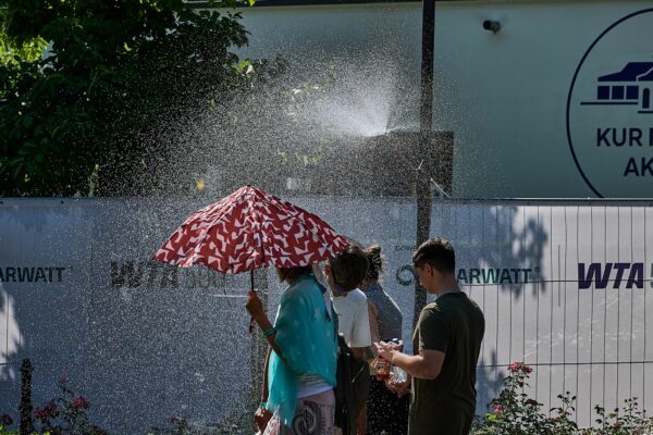 Wegen der brütenden Hitze kam es am Halbfinaltag der Bad Homburg Open zu einer Unterbrechung.