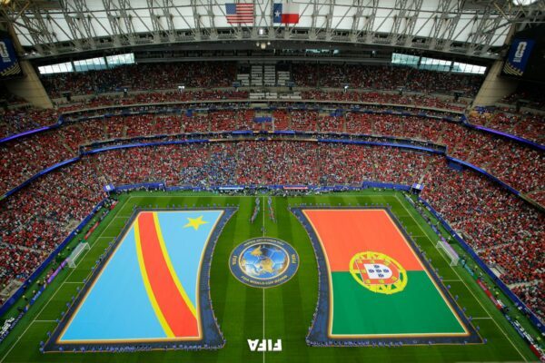 Viele Kongolesen fieberten mit ihrer Mannschaft mit - das Unentschieden gegen Portugal wurde wie ein Sieg gefeiert.