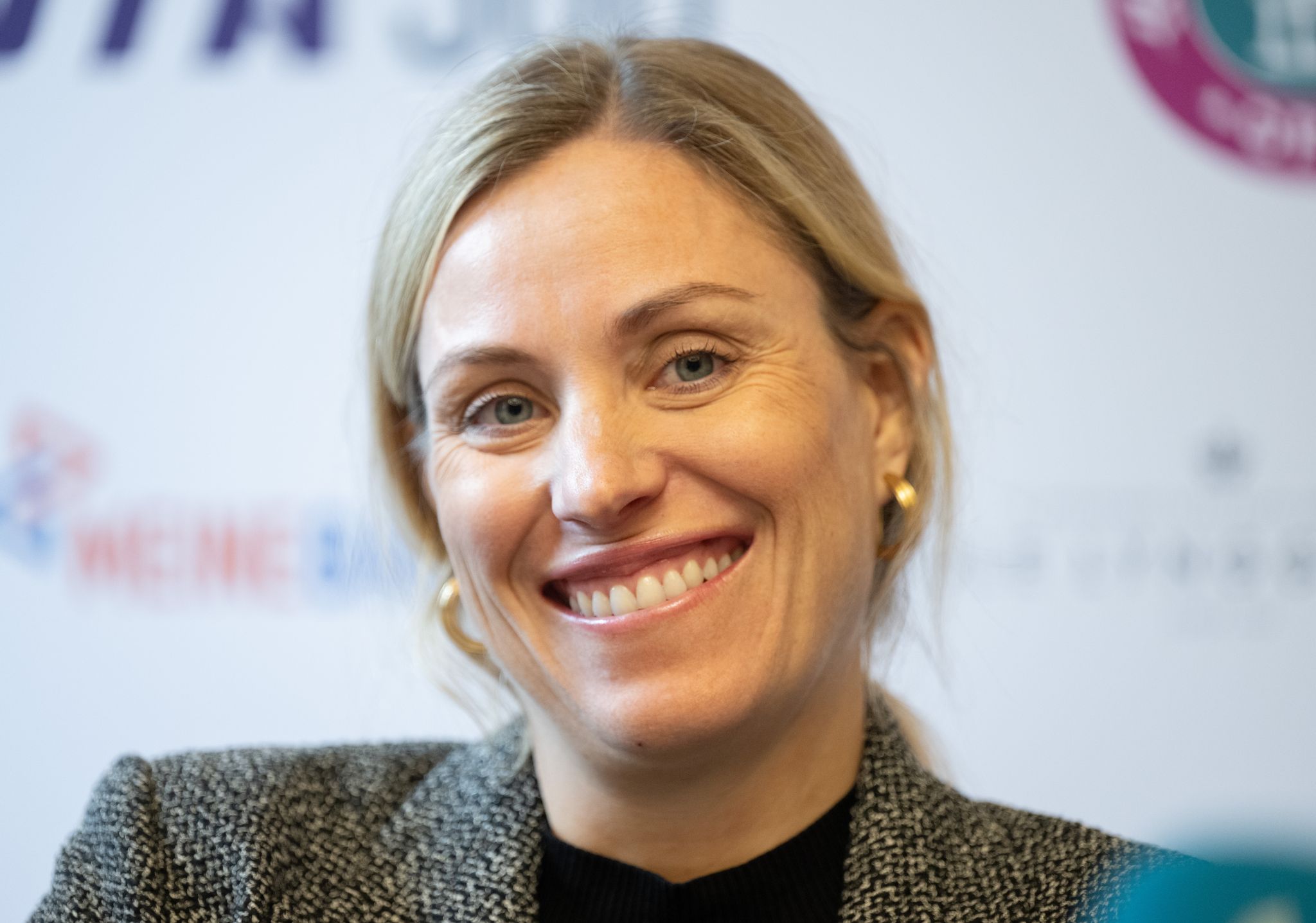 Angelique Kerber spricht über die Titelchancen von Alexander Zverev. (Archivbild)