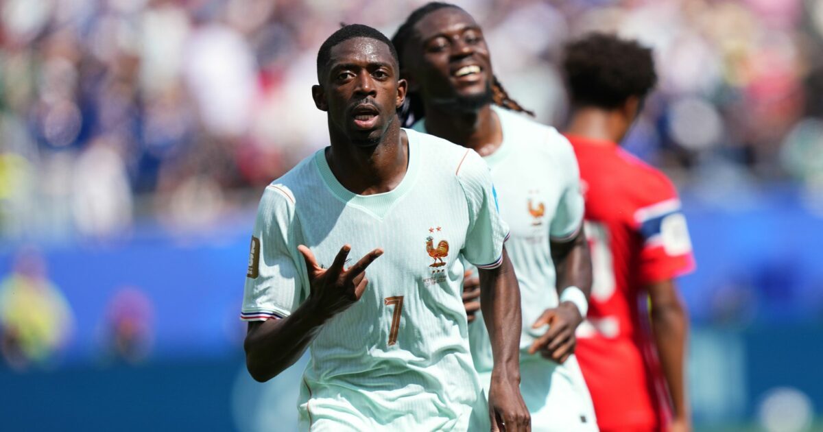 Bester Spieler gegen Norwegen: Frankreichs Weltfußballer Ousmane Dembélé.