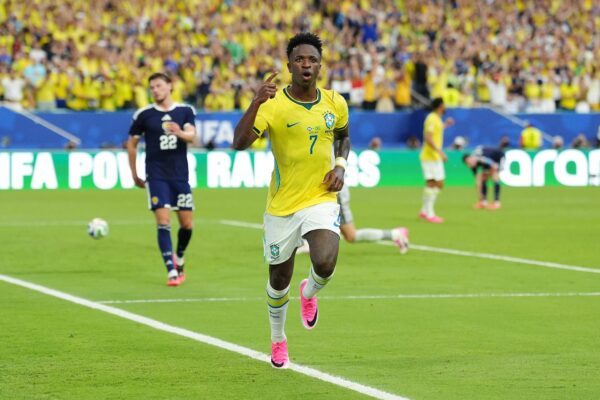 Vinícius Júnior liefert bislang für Brasilien.