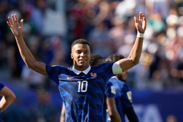 Steht jetzt bei 14 WM-Toren: Frankreichs Superstar Kylian Mbappé.