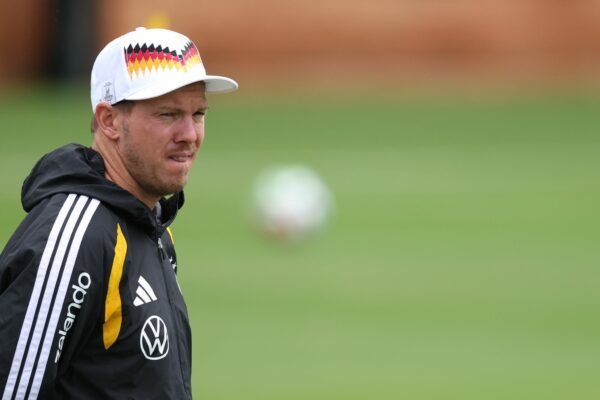 Julian Nagelsmann schaut beim DFB-Training ganz genau hin.