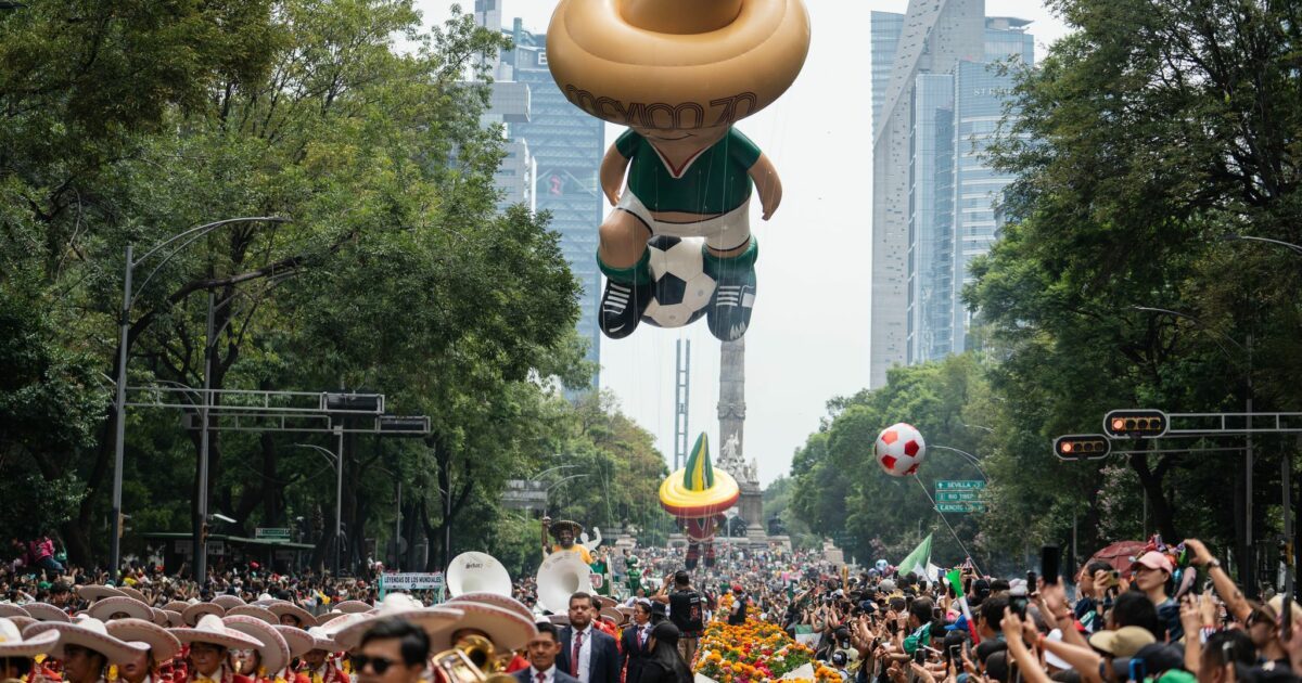 In Mexiko wird die WM mit einer Parade gefeiert. (Archivbild)