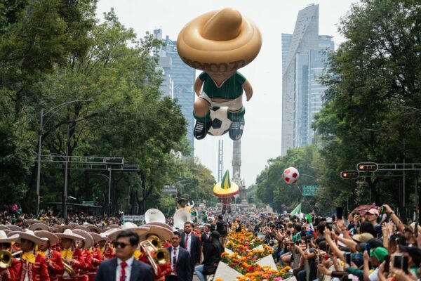 In Mexiko wird die WM mit einer Parade gefeiert. (Archivbild)