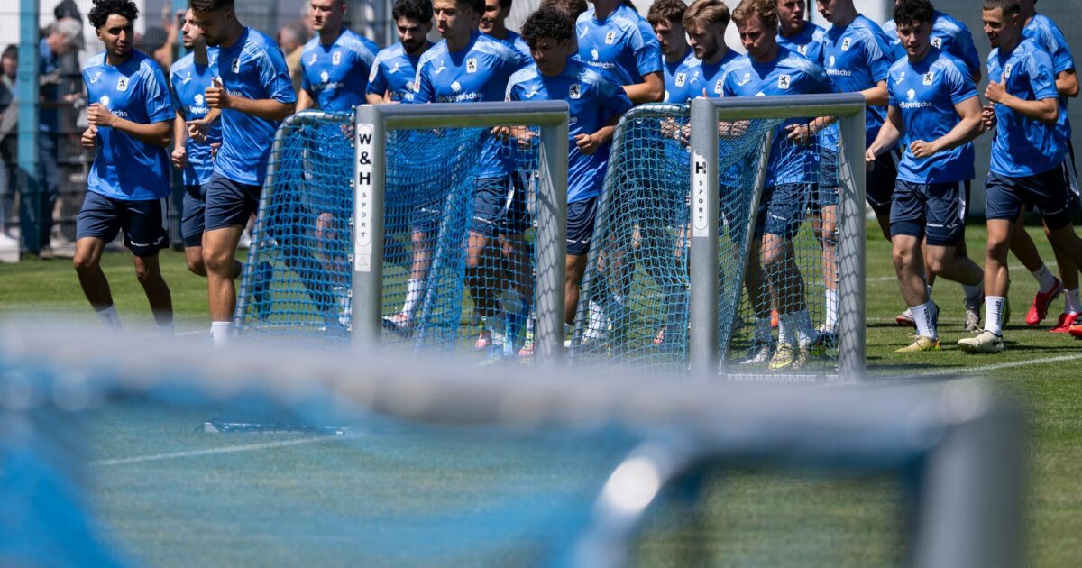 Seit Montag läuft bei 1860 München wieder das Training.