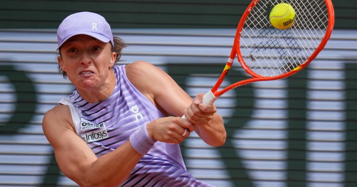 Iga Swietak verpatzt die Wimbledon-Generalprobe in Bad Homburg. (Archivbild)