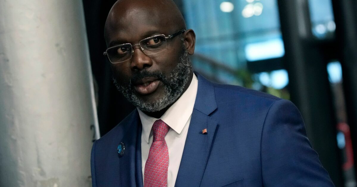 George Weah wurde nach seiner Fußballkarriere Politiker. (Archivbild)