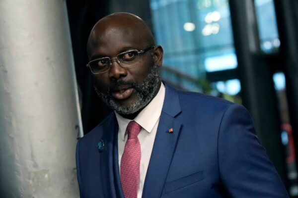 George Weah wurde nach seiner Fußballkarriere Politiker. (Archivbild)