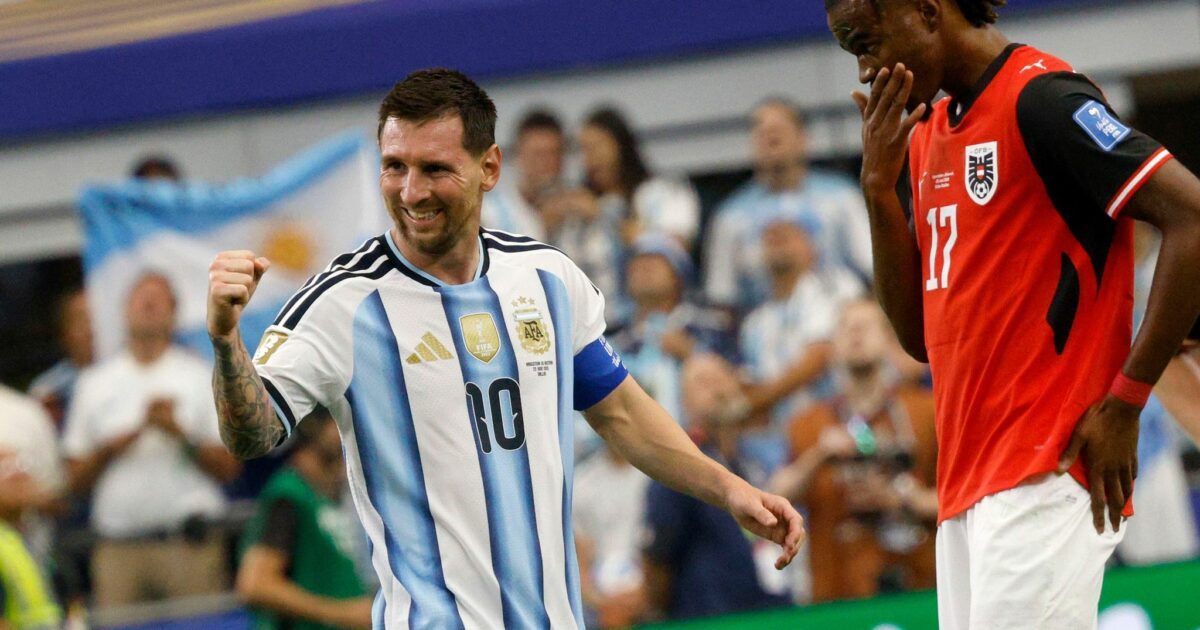 Ließ Argentinien jubeln: Superstar Messi.