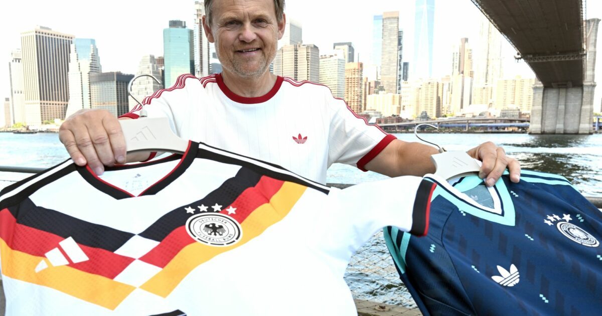 Adidas-Chef Björn Gulden berichtete über die Anzahl verkaufter Trikots.