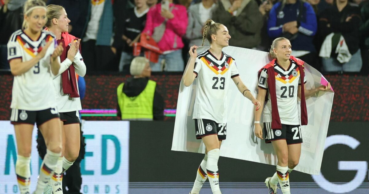 Weitere Schritte nach dem gelösten WM-Ticket: die deutschen Fußballerinnen.