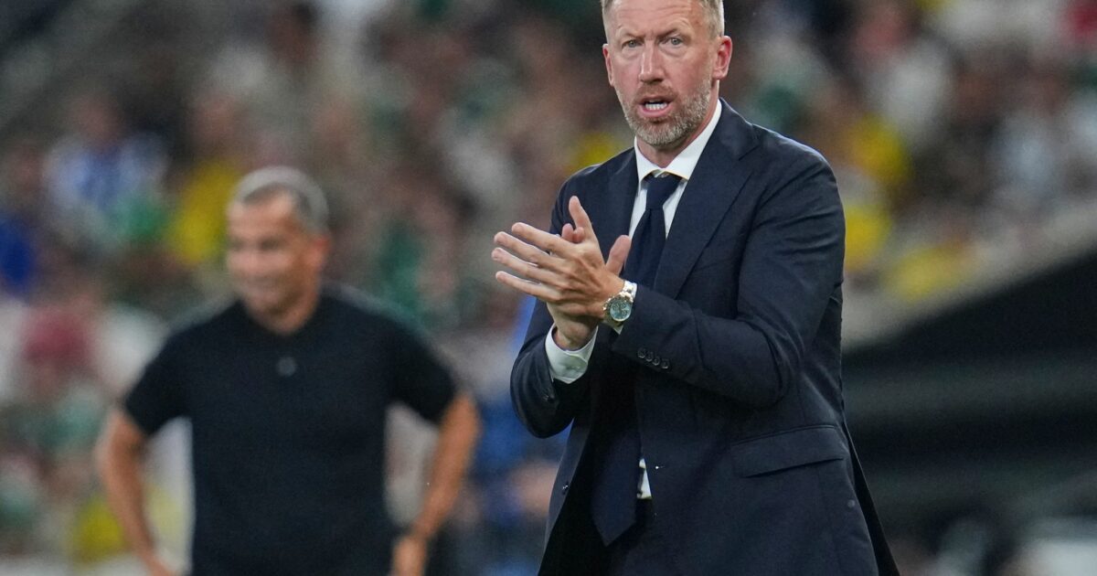 Schwedens Trainer Graham Potter hofft auf eine außergewöhnliche Leistung. (Archivbild)