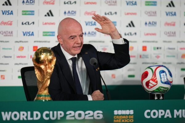 Gianni Infantino spricht über die Visaprobleme vor der WM.