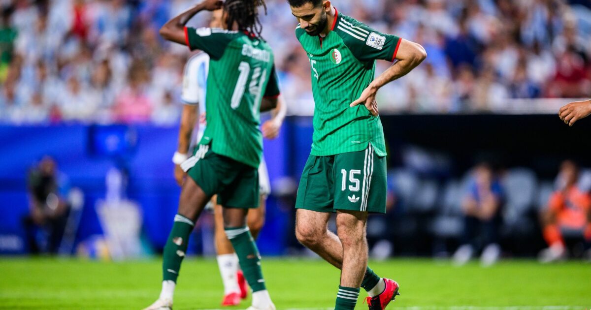 Fühlen sich ungerecht behandelt: die Nationalspieler Algeriens. (Archivbild)
