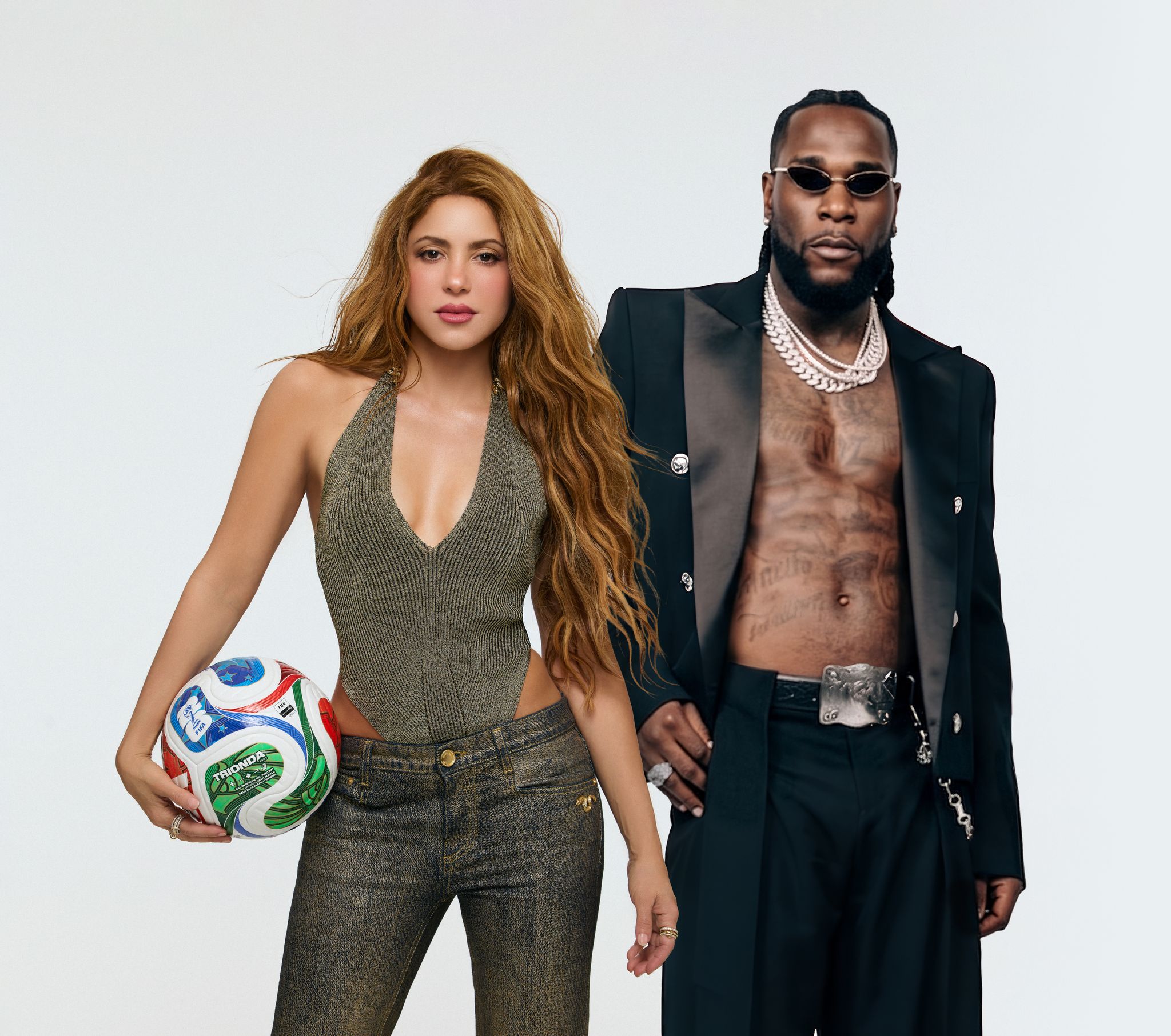 Popstar Shakira will ihren neuen Song bereits bei der Eröffnungszeremonie der WM erstmals live singen. (Archivbild)